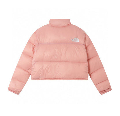 The North Face Nuptse Short Down Jacket "Pink"