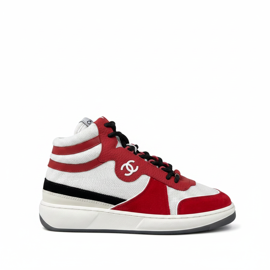 Chanel 22P High-Top "White-Red"