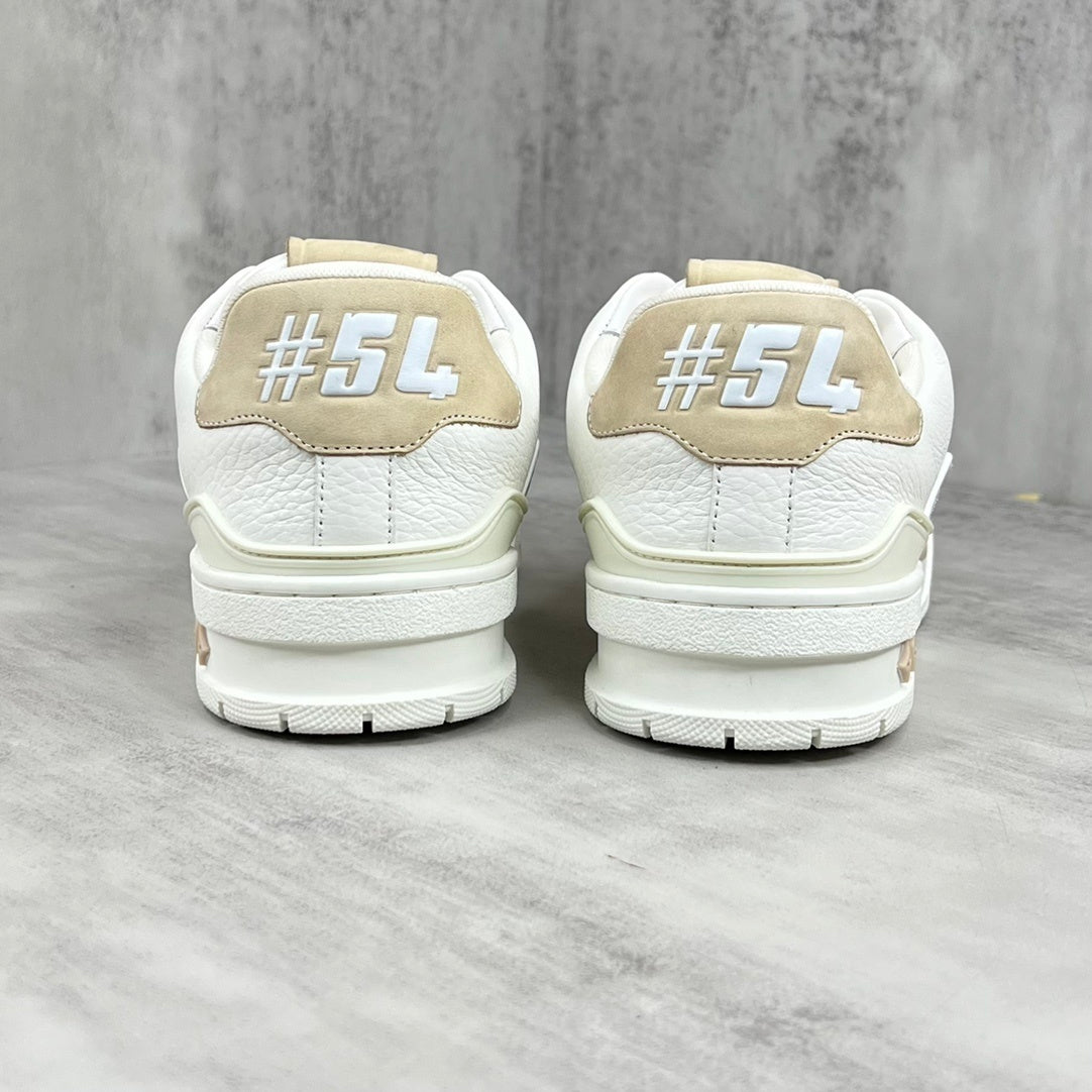 Louis Vuitton Trainers "White-Beige"