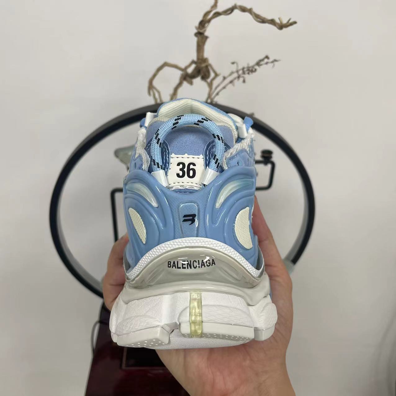 Balenciaga Runner "Light Blue-White"