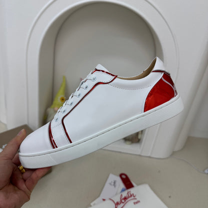 Christian Louboutin Fun Louise Junior "White-Red"