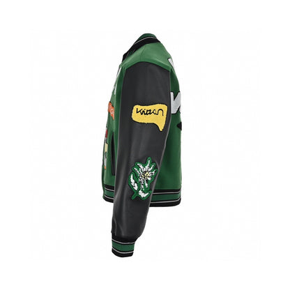 Louis Vuitton Varsity Bomber Jacket "Green"