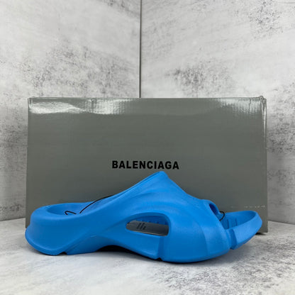 Balenciaga Slides "Blue"