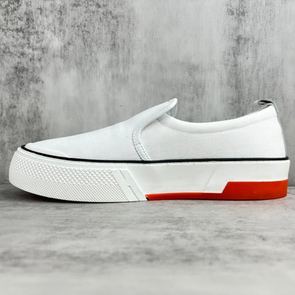 Hermes Gliss Slip-On "White"