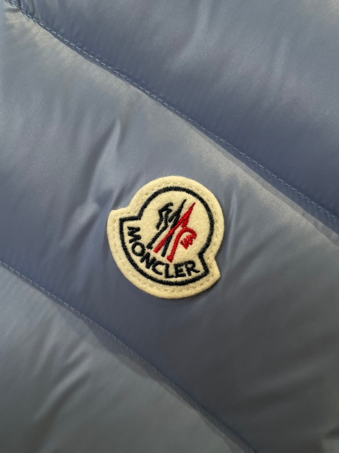 Moncler Gui Down Vest "Baby Blue"