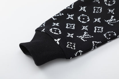 Louis Vuitton Gradient Monogram Sweatshirt "Black-White"