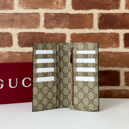 Gucci GG Emblem Leather Wallet
