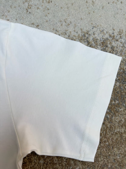 Dior T-Shirt with Embroidery "White Cotton Jersey"