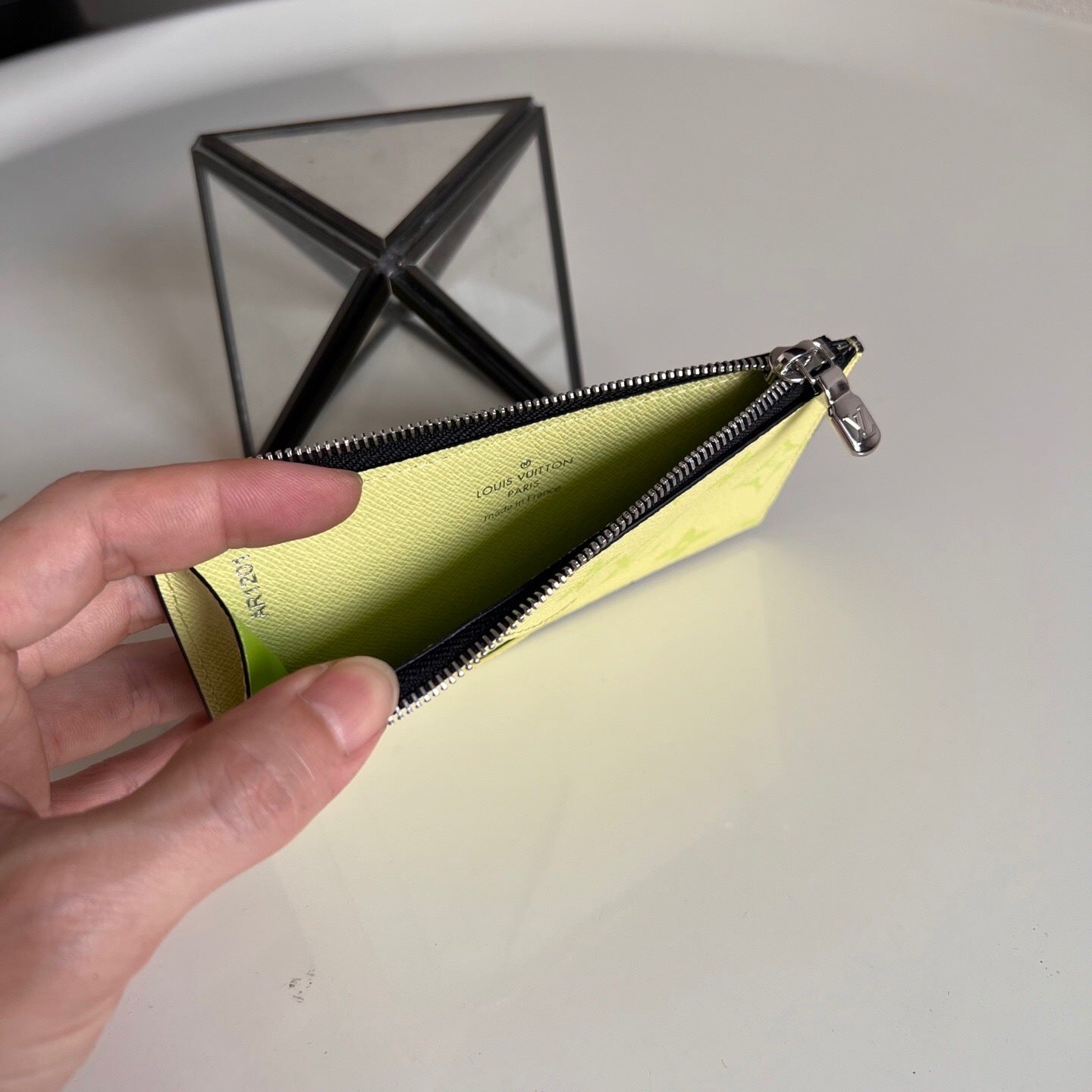 Louis Vuitton Coin Card Holder "Taigarama"