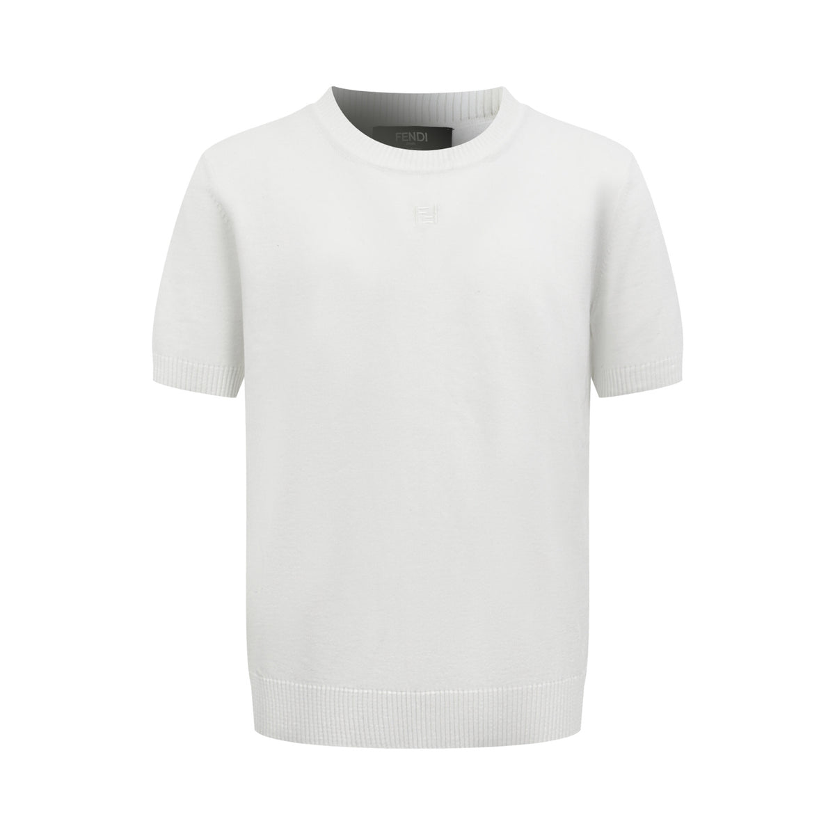 Fendi Cotton and Cashmere Jumper "White"
