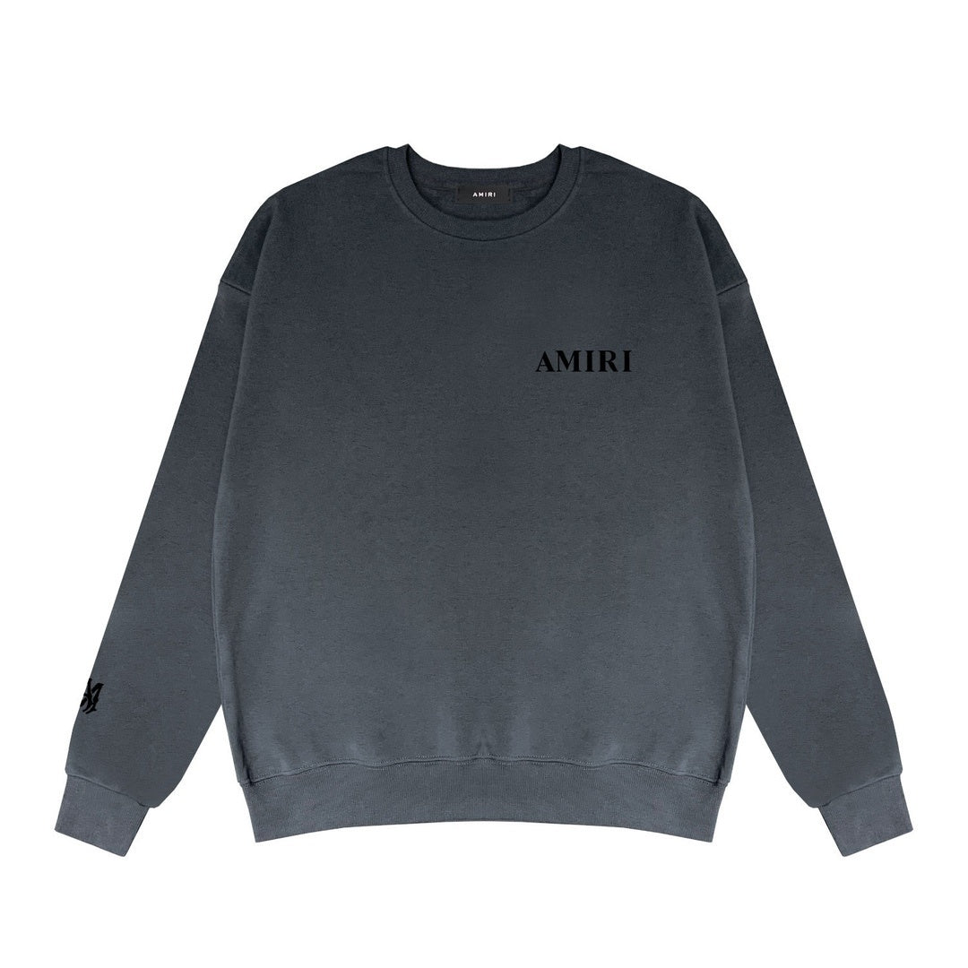 Amiri Core Logo Print Sweatshirt "Grey-Black"