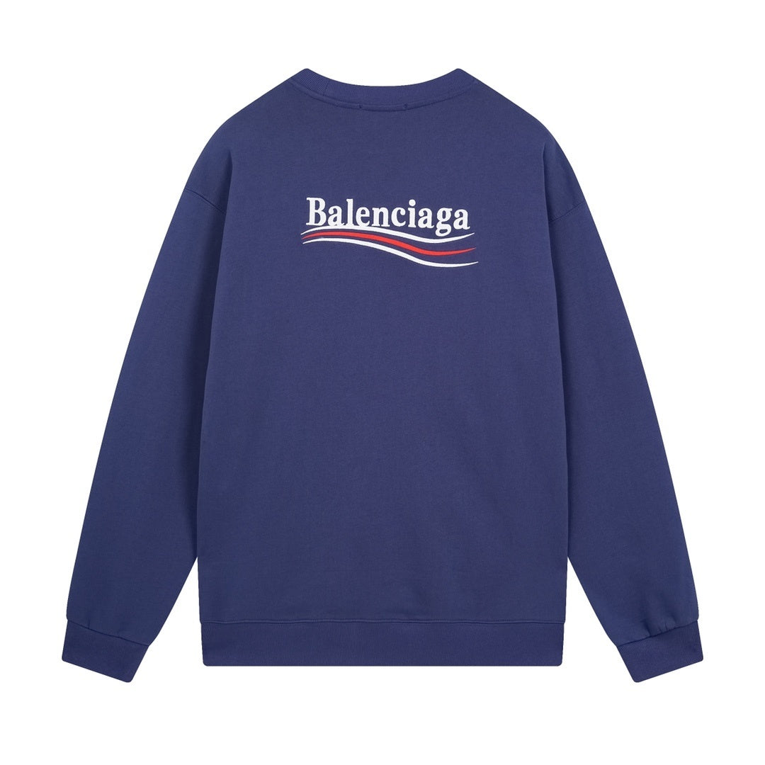 Balenciaga Political Campaign Sweatshirt "Blue"