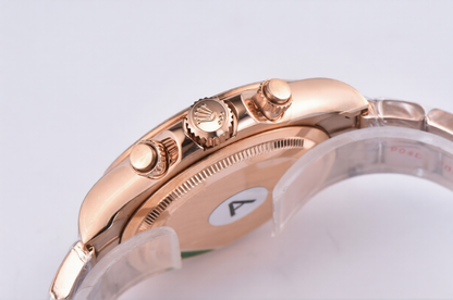 Rolex Daytona Rose Gold 40mm Chocolate/Black Dial