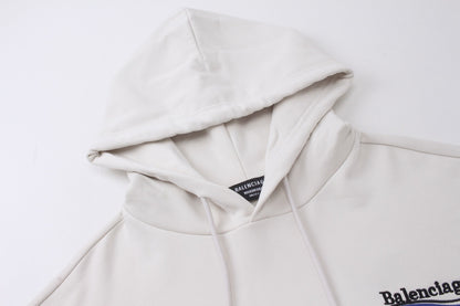 Balenciaga Political Campaign Hoodie "White"