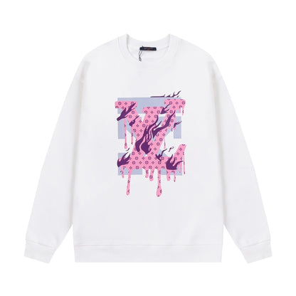 Louis Vuitton Sweatshirt "White-Pink"