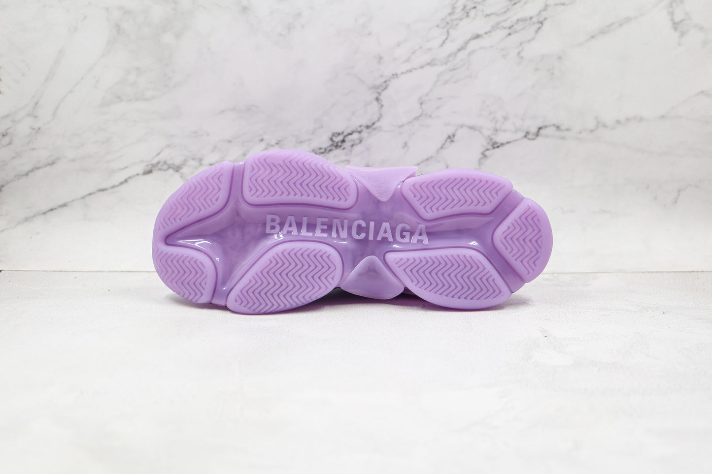 Balenciaga Triple S "Purple-Clear Sole"
