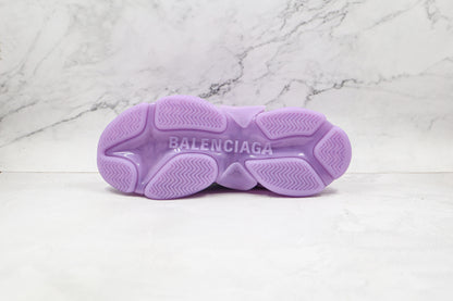 Balenciaga Triple S "Purple-Clear Sole"