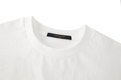 Louis Vuitton Printed Signature T-Shirt "White"