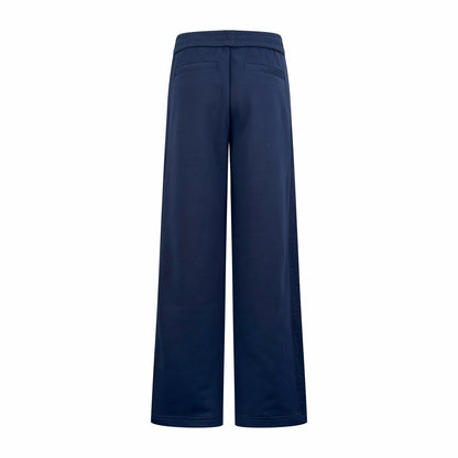 Dior Oblique Track Pants "Navy Blue Cotton-Blend Jersey"