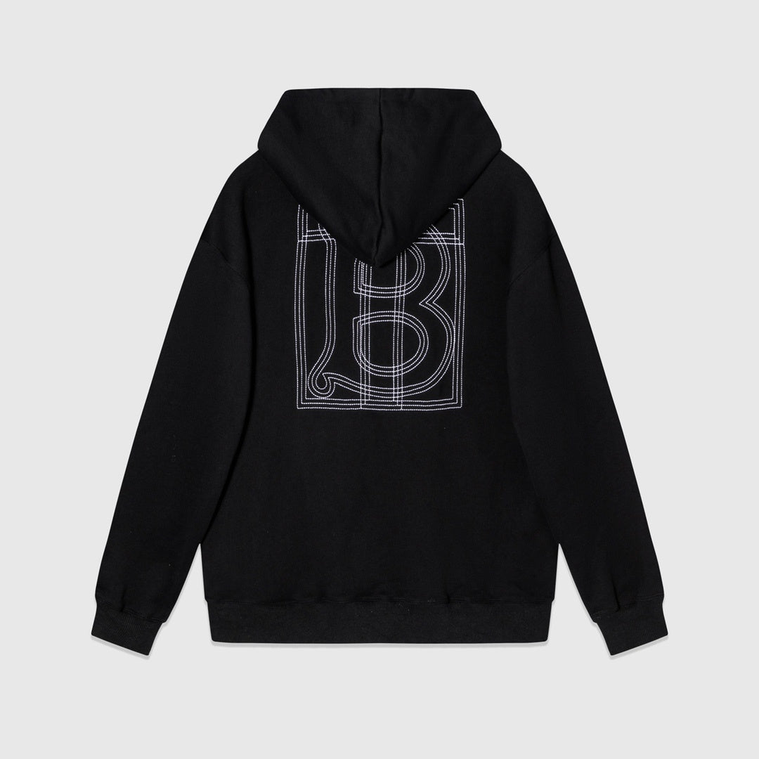 Burberry Monogram Motif Hoodie "Black"