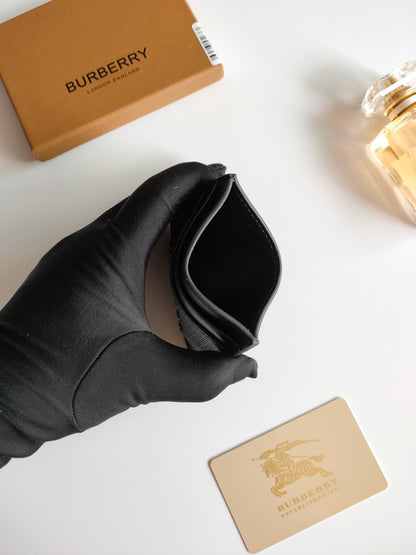 Burberry Check Card Case