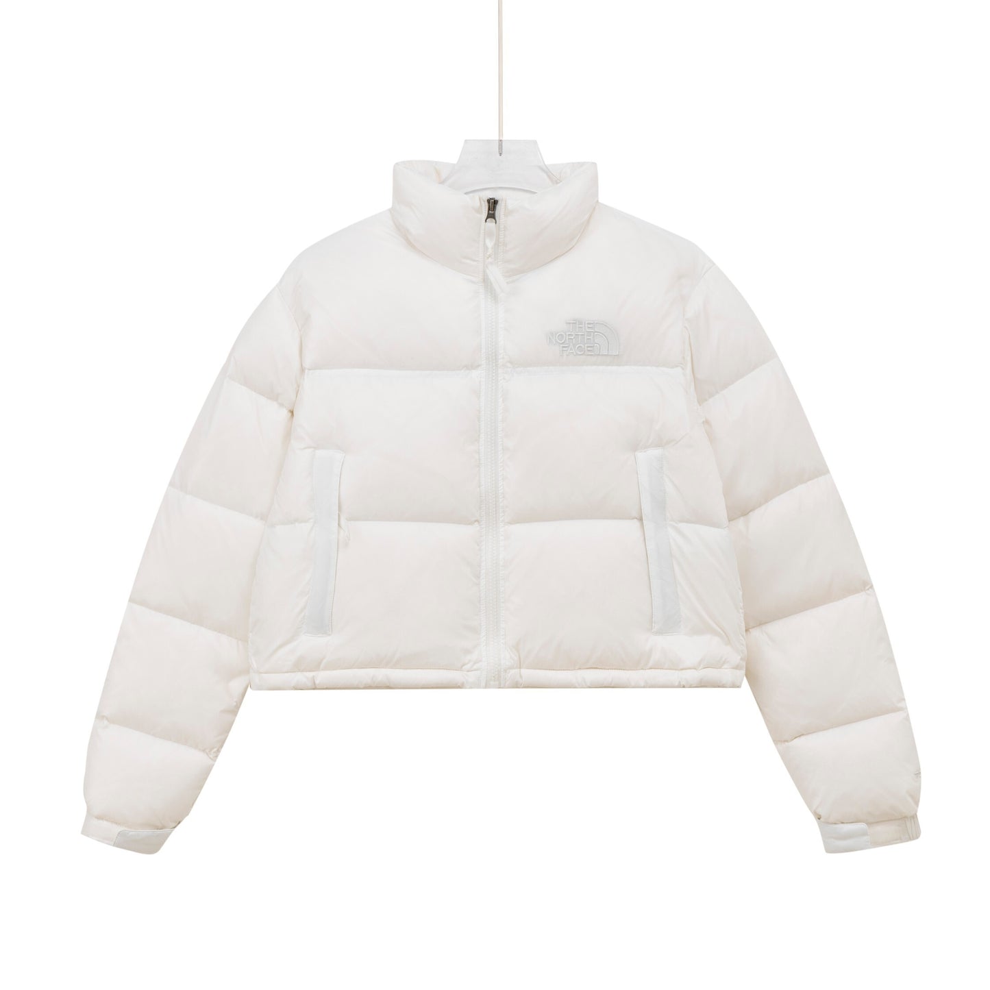 The North Face Nuptse Short Down Jacket "White"