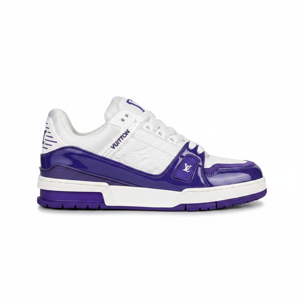 Louis Vuitton LV Trainers "Purple-White"