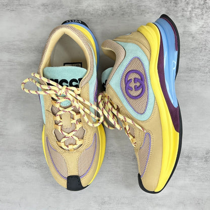 Gucci Run "Beige-Yellow-Purple"