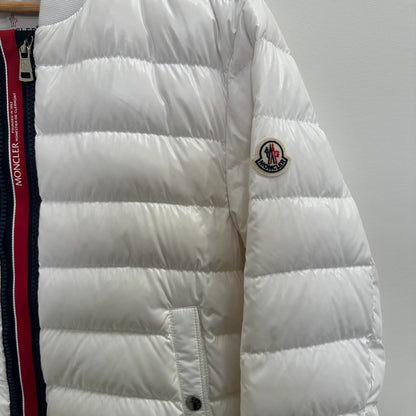 Moncler Perouges Down Bomber Jacket "White"