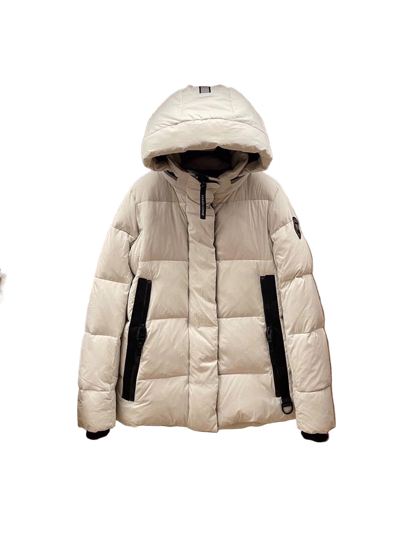 Canada Goose Junction Down Jacket "White-Black"