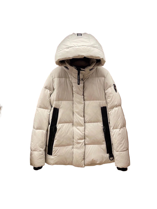 Canada Goose Junction Down Jacket "White-Black"