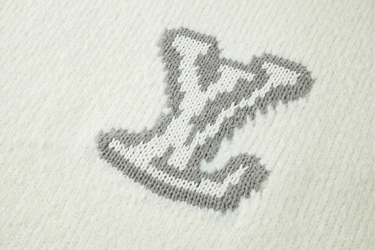 Louis Vuitton LV Intarsia Crewneck "Off-White"