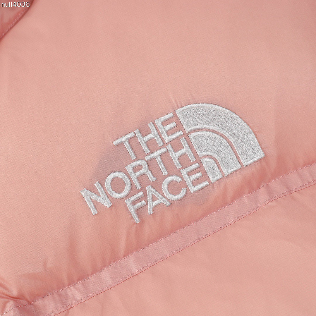 The North Face Nuptse Short Down Jacket "Peach Pink"