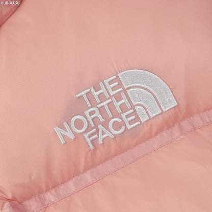 The North Face Nuptse Short Down Jacket "Peach Pink"