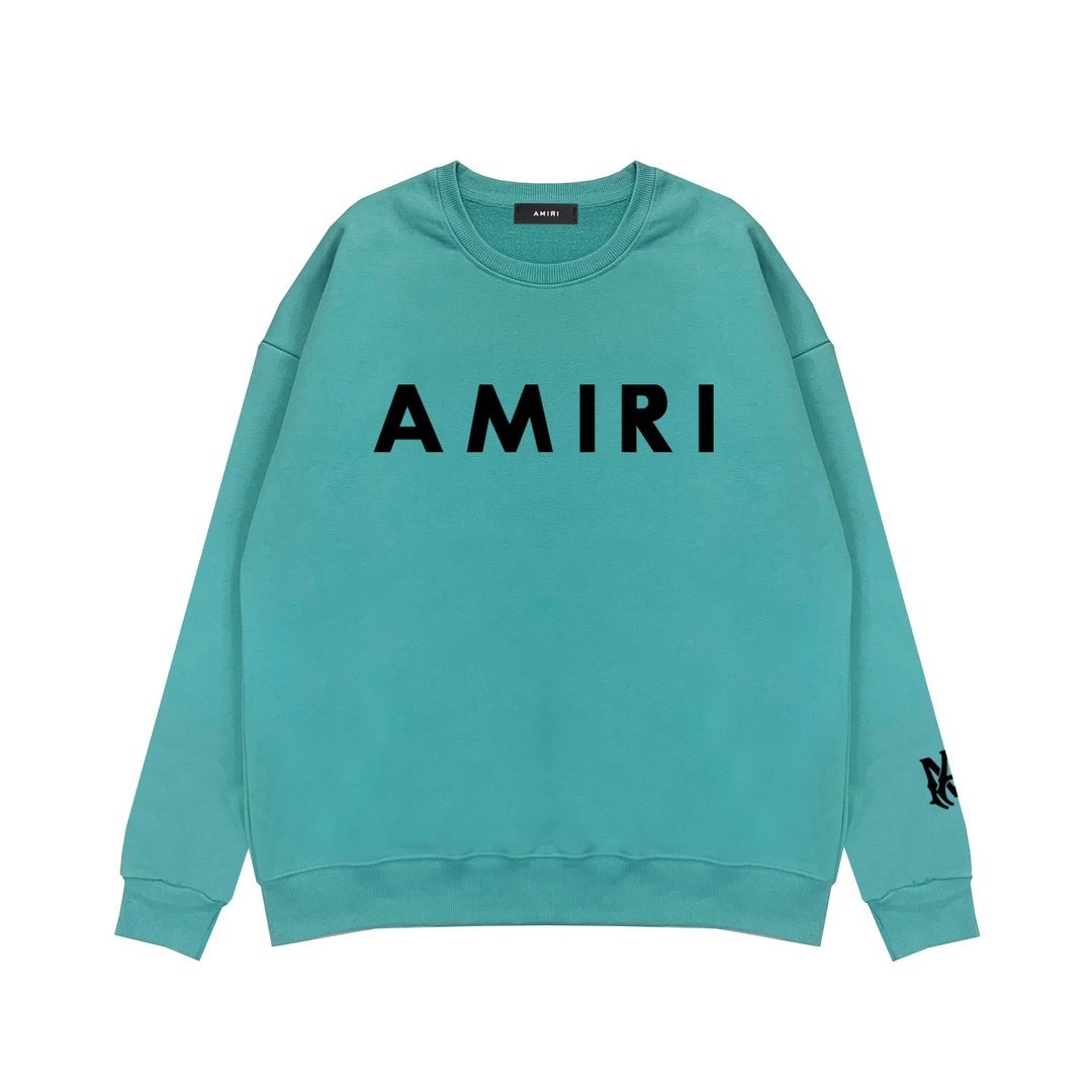 Amiri Core Logo Sweatshirt "Cyan-Black"