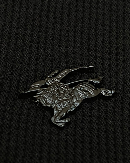 Burberry Metal EKD Cotton Polo T-Shirt "Black"