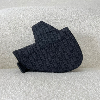 Dior Mini Saddle Bag Oblique Jacquard