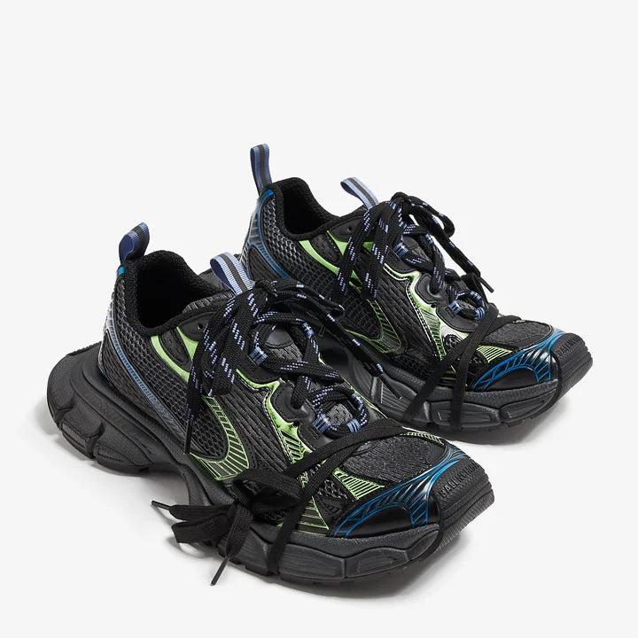 Balenciaga 3XL "Black-Green-Blue"