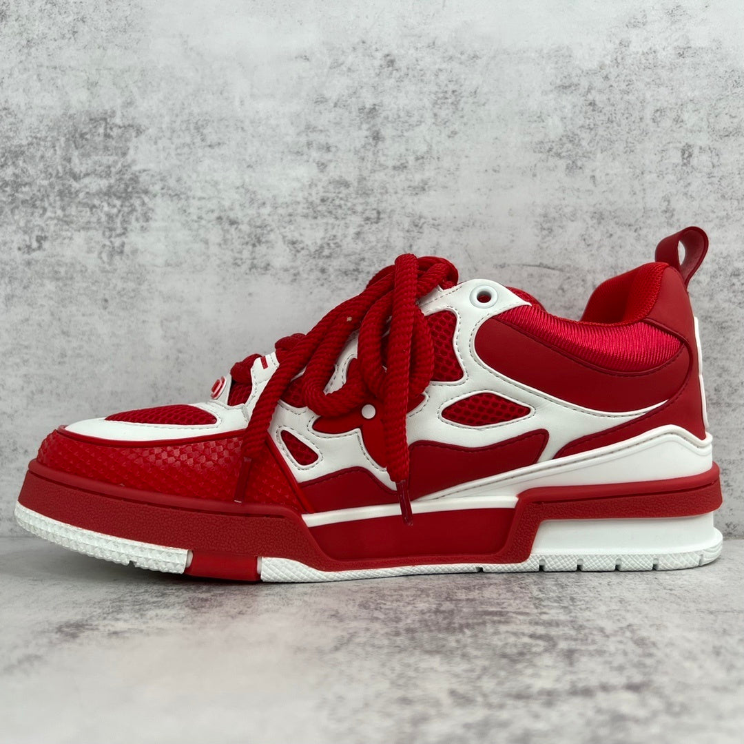 Louis Vuitton Skate "White-Red"