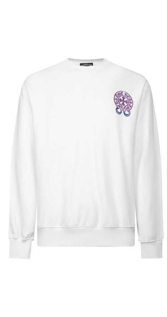 Chrome Hearts Sweatshirt "White-Blue-Purple"