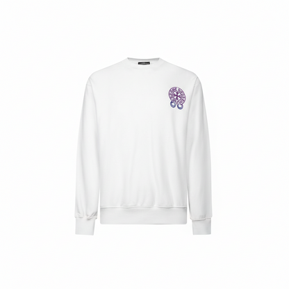 Chrome Hearts Sweatshirt "White-Blue-Purple"