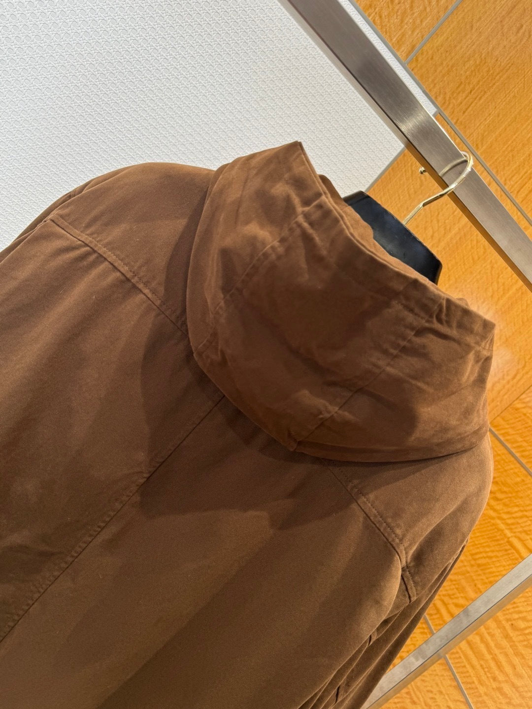 Miu Miu Denim Bomber Jacket "Brown"