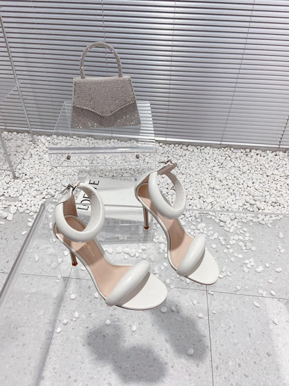 Gianvito Rossi Bijoux High Heels 100mm "White"