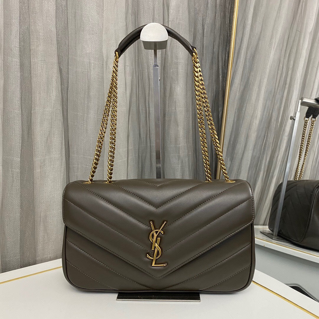 Saint Laurent Loulou Small Bag in Matelasse Lambskin