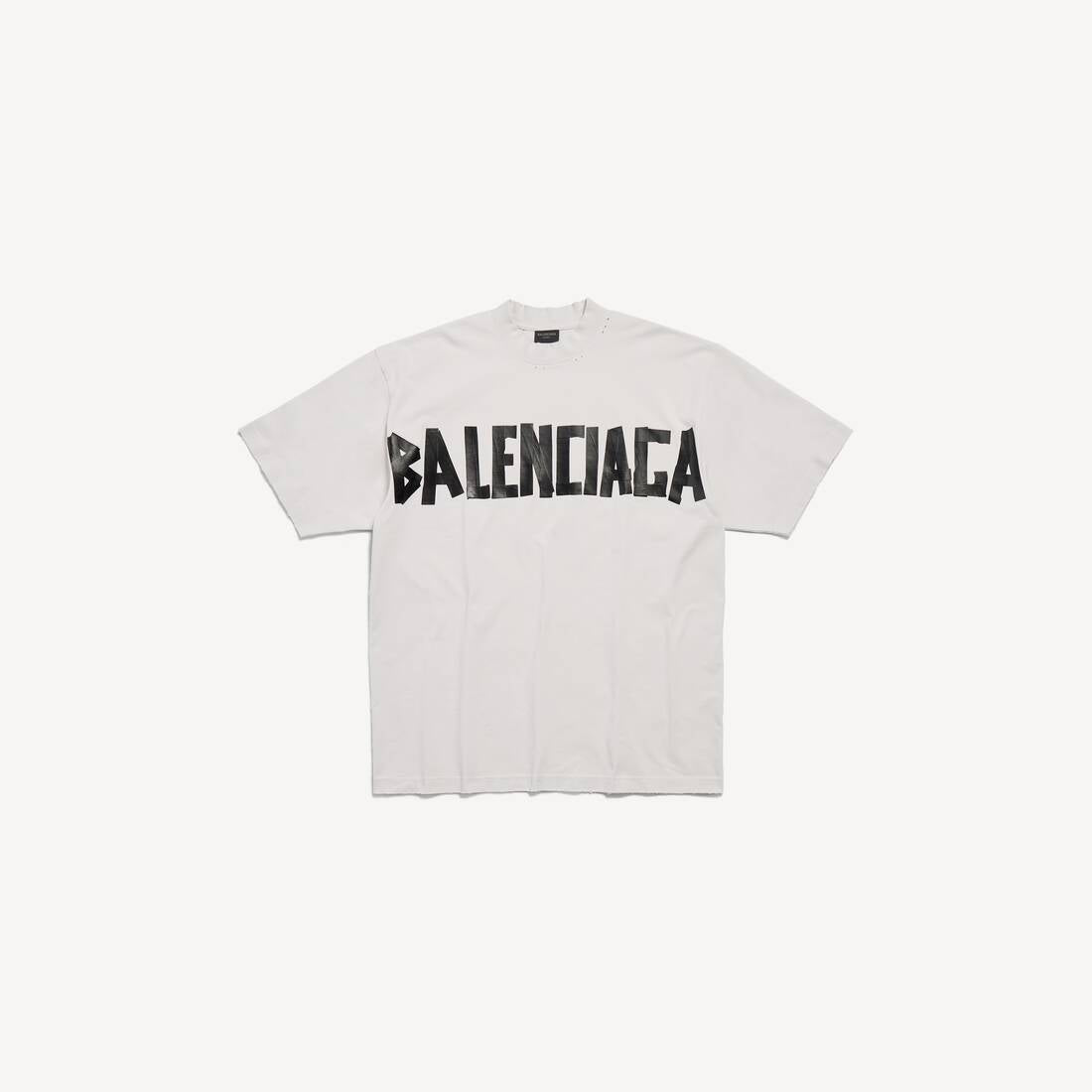 Balenciaga Tape Type T-Shirt "Off White"