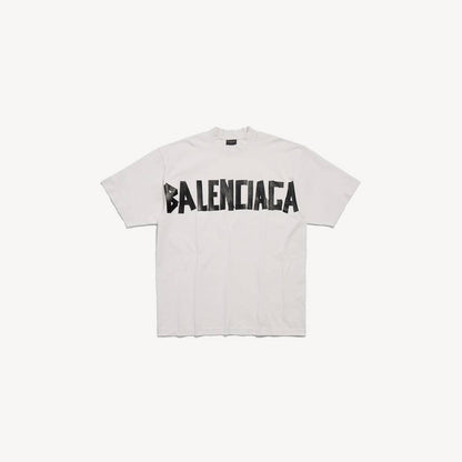 Balenciaga Tape Type T-Shirt "Off White"