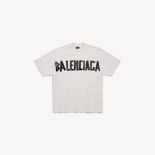 Balenciaga Tape Type T-Shirt "Off White"