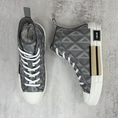 Dior B23 High-Top "Grey CD Diamonds"