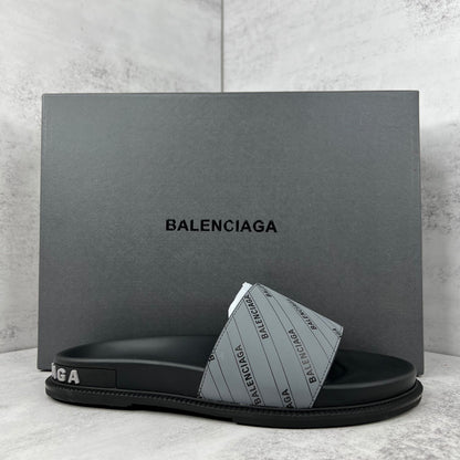Balenciaga Slides "Black-Grey"