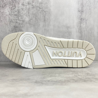 Louis Vuitton Trainers "White Denim"